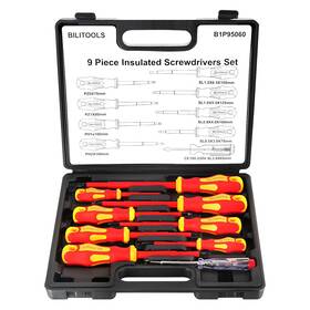 B1p95060 Bilitools Insulated Screwdriver Set 9pcs 1000v Electrical Vde To
