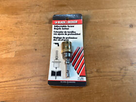 71-490 Black And Decker Adjustable Screw Depth Setter In Package Free Shipping