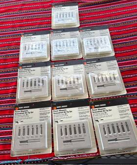 Black & Decker 028874713826 10 Sets And Deming Scorpion Hex Bit Set 1 Pc Magnetic Holder 6 Pcs Screw
