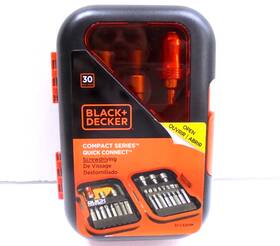 51-c3301m Black Decker New 30pc Quick Connect Screwdriver Set