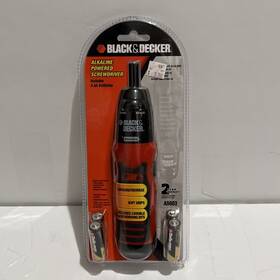 5102299-05 Black Decker As603 And Alkaline Powered Screwdriver New Sealed