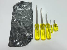 St-106s Blackhawk Blackwawk Usa 5pc Slotted Flat Screwdriver Set - Yellow Amber Hard St-106s Blackhawk Blackwawk Usa 5pc Slotted Flat Screwdriver Set - Yellow Amber Hard