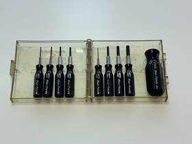 Ctgkm90 Blue Point Blue-point Tools Usa 9pc Metric Hex Allen Socket Driver Set Black Handle