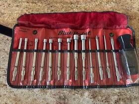 Ctgkp1 Blue Point Vtg 14pc Ctgk1 Driver Set 3/16 Inch -1/2 Nut Driver/ Screwdrivers With Pouch