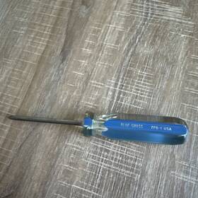 Bluegrass 7pb-1 Vintage Blue Grass Phillips Screwdriver Strips Handle Usa N7