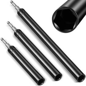 Dib-blulu-0558 Blulu 9/16 Inch Power Nut Driver Runner Hollow Socket With 1/4 Hex Shank Fit Long