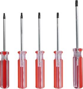 Bociloy 313042849866 5pcs Magnetic Torx Screwdrivers Set With Comfortable Handle Security Tamper Pro