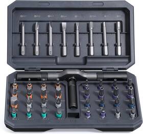 Ha135gr Bomivoi 42 In 1 Magnetic Screwdriver Set Diy Ratchet Multi Bit Magneti
