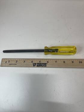 10613 Bondhus 5/16 Inch Hex Ball End Driver Yellow Handle Usa Excellent Ventage Tool