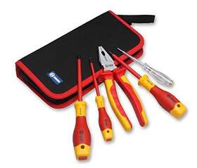 0200201 Booher 5piece 1000v Insulated Tools Set