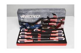 Boxo 099854120200 Limited Edition 8-piece American Flag Handle Screwdriver Set