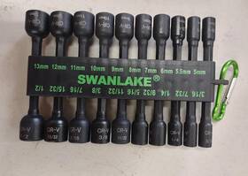 Branded 445017993908 20-piece Magnetic Nut Driver Set Metric And Sae 1/4 Inch Hex Shank Drill Socket