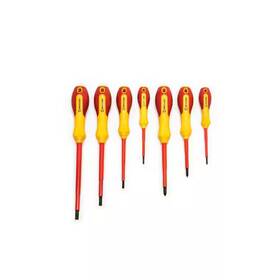Branded 445030129155 Crescent Screwdriver Set 7 Piece Vde Insulated Phillips Slotted Electrical Tools