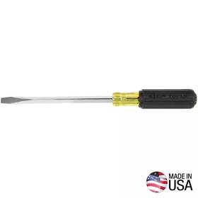 600-12 Branded Klein Tools 12 Inch Heavy-duty Square-shank 1/2 Keystone-tip Screwdriver