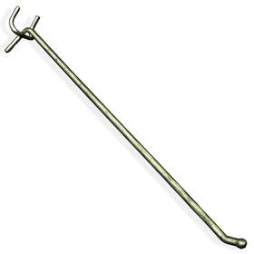 700812 Branded All Wire 12-inch Metal Hook Galvanized