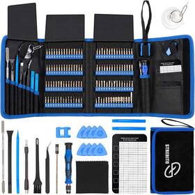 Branded01 445032639669 Electronics Precision Screwdriver Sets 142pcs With 120 Bits Magnetic Repair Tool