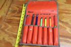 Nd-1070-k C-77b Nd-1070k Snap On Vintage Tools Nut Driver Set In Original Pouch