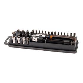 Asdb33p Cal Hawk 33 Pc Ratcheting Handle Screwdriver Socket Tool Set