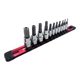 Bsstb11 Calhawk 11pc 5-point Security Star Bit Socket Set Tamper Proof With Aluminum Holder