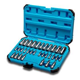 Capri Tools 886352300230 Master Hex Bit Socket Set Metric And Sae Advanced Series 32-piece