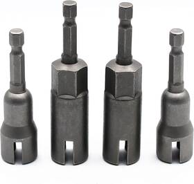 Carbhome 445054111143 2pcs Deep Power Wing Nut Driver And Slot Set For Panel Nuts