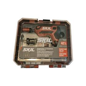 Sd5618-05 Case Skil 4v Pilot Screwdriver With 42-pc. Bit Kit Great Price