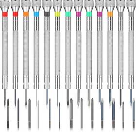 Chumia 711181256819 13 Pieces Micro Precision Watch Screwdriver Set Jewelers Kit
