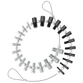 C117127 Cke Nut And Bolt Thread 26 Gauges - 14 Inch 12 Metric Sliver Black C117127 Cke Nut And Bolt Thread 26 Gauges - 14 Inch 12 Metric Sliver Black
