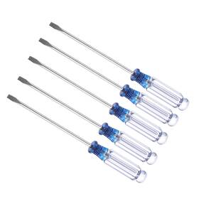 Cuf240110dd002696eu Cocud Mini Slotted Screwdriver 3.0mm Size 127mm Length Carbon Steel Red