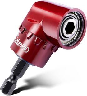 Columpro 313026173123 1/4 Inch 105 Degree Right Angle Driver Adapter Hex Shank Power Screwdriver Quick