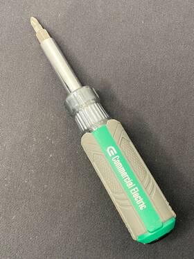 Commercial Electric 820909061144 11 In 1 Multi-bit Screwdriver And Nut Driver B14