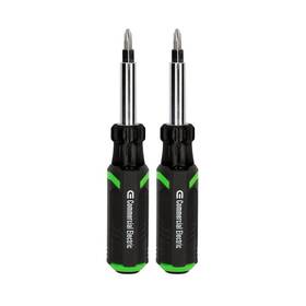 91368 Commercial Electric 11-in-1 Multi-bit Screwdriver/nut Driver 2-pack