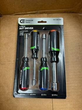 1011046329 Commerical Electric Commercial 4-piece Nut Driver