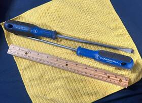 Css1203 Cornwell Cornell 2 Piece Screwdriver Set 8 Inch X 3/8 And #2 7
