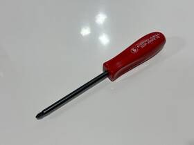 Sdp-204pz Cornwell Tools Usa Rare Red Hard Handle #2 Phillips Screwdriver