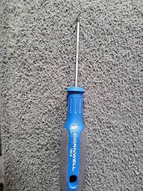 Tsd8 Cornwell Tools Torx Hand Screwdriver T8 Blue Handle 8 Inch Total