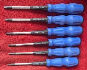 Cornwell Tools Vm-tdi100 Torx Screwdriver Set 6pc. Soft Grip Handle Cp2021155