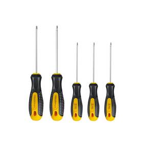 Cosyall 746608256202 Triangle Screwdrivers Sets 5-pieces Magnetic Tip Screwdriver Bit With Nonsli