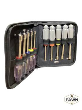 Fvs032825 Craftsman 099575041976 10pc Sae And Metric Nut Driver Set With Case Usa - Free Shipp Fvs032825 Craftsman 099575041976 10pc Sae And Metric Nut Driver Set With Case Usa - Free Shipp