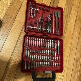 Mi1073678 Craftsman 100psc 100pc Accessory Kit Mechanic Drilling Driving Tool Set Mi1073678 Craftsman 100psc 100pc Accessory Kit Mechanic Drilling Driving Tool Set