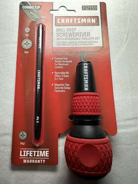 12159 Craftsman New Ball Grip Screwdriver Phillips Bit Ph1/ph3 Ph2 Item