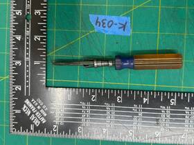 2292657 Craftsman 5 Inch Screw Holding Screwdriver 1/8 Flat Keystone Pat. No. Usa