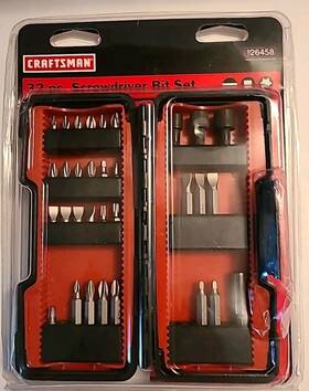 26458 Craftsman Screwdriving Insert Bit Set 32-piece