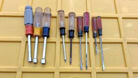 Craftsman 40983 Vintage Mix Screwdrivers Nut Drivers Torx Sae Made Usa