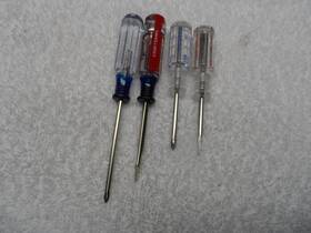 41641 Craftsman 41293/41421/41642/41641 Phillips Slotted Screwdriver Set Made In Usa Micro - 2-1/2 Inch 4 Pcs