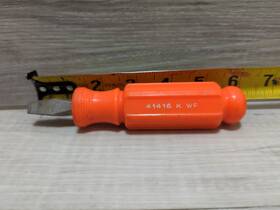 41416 Craftsman Slotted Screwdriver 5/16 X 1 3/4 Inch Made Usa Nos Pn K Wf Orange