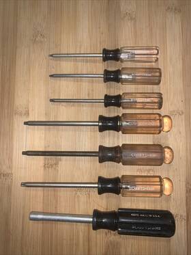 41473-41477 Craftsman 6pc. Torx Drivers And 1 Magnetic Driver Usa 7 Total