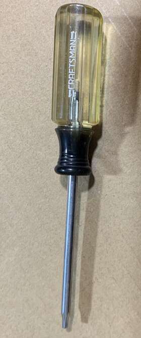 41474m Craftsman Rare -t15 6 Inch Torx Driver Wf