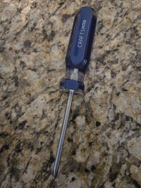 41537 Craftsman Rare P1 Stainless Screwdriver # Q Usa
