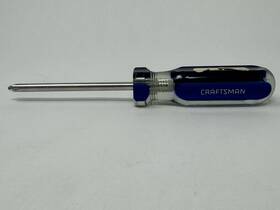 41539 Craftsman 41559 Vintage Stainless Steel Philips Blue Screwdriver # Made In Usa
